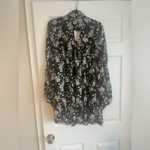 Floral Long Sleeve Dress